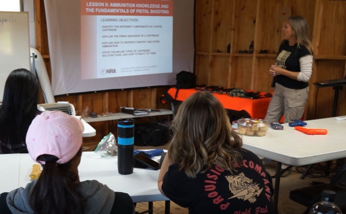 women only advanced handgun course
