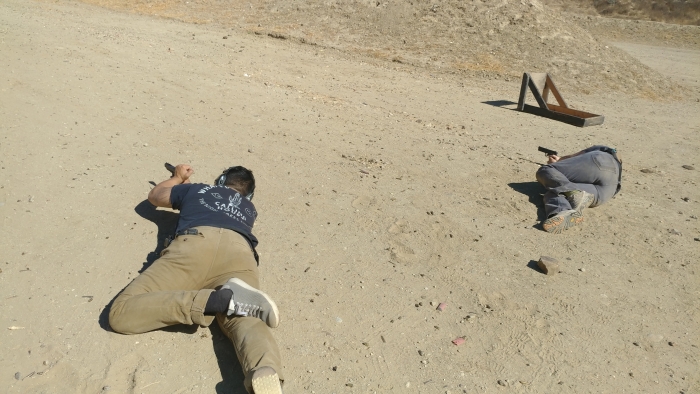 long range handgun course