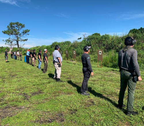 handgun accuracy course