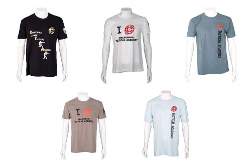 california tactical academy t-shirts